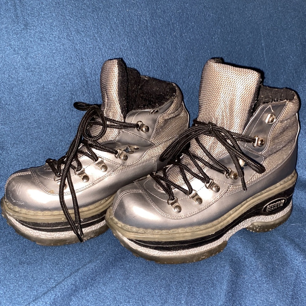 Vintage Beefly Club Sneakers- Size 8- Platform